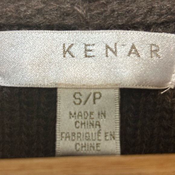 KENAR Angora Rabbit Hair Blend Cardigan - Picture 3 of 6